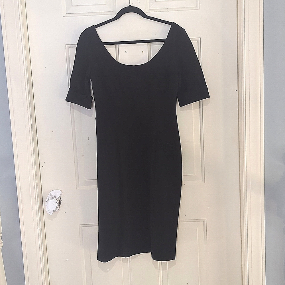 Diane Von Furstenberg Black Cocktail Dress